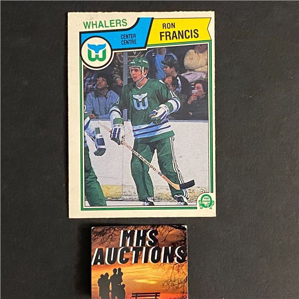 RON FRANCIS 1983-84 O PEE CHEE HOCKEY CARD (ref2560)