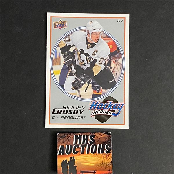 SIDNEY CROSBY UPPER DECK RARE INSERT CARD HH5 (ref2566)