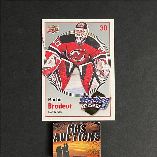 MARTIN BRODEUR UPPER DECK RARE INSERT CARD HH11 (ref2579)