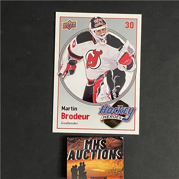 MARTIN BRODEUR UPPER DECK RARE INSERT CARD HH13 (ref2581)