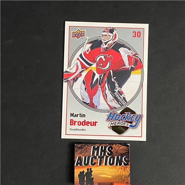 MARTIN BRODEUR UPPER DECK RARE INSERT CARD HH14 (ref2582)