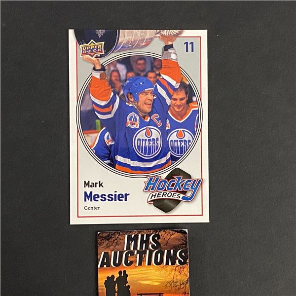 MARK MESSIER UPPER DECK RARE INSERT CARD HH23 (ref2589)