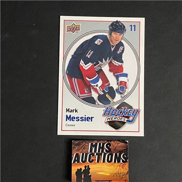 MARK MESSIER UPPER DECK RARE INSERT CARD HH25 (ref2591)