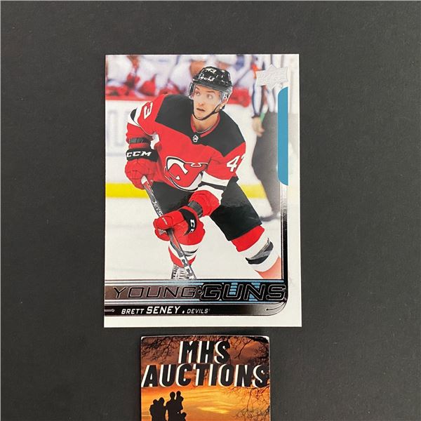 2018-19 UD SERIES 2 HOCKEY ROOKIE YOUNG GUNS BRETT SENEY (ref2603)