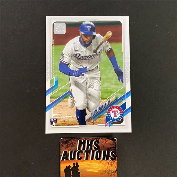 2021 TOPPS LEODY TAVERAS ROOKIE BASEBALL CARD (ref2630)