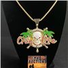 Image 1 : TAMPA BAY BUCCANEERS CRUE LIFE LARGE N.F.L CHAMPIONSHIP NECKLACE (ref319)