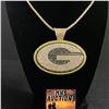 Image 1 : GREEN BAY PACKERS LARGE N.F.L CHAMPIONSHIP NECKLACE (ref320)