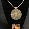 Image 1 : NEW ORLEAN SAINTS WHO DAT ALL STAR LARGE N.F.L CHAMPIONSHIP NECKLACE (ref321)