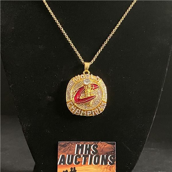 CLEVELAND CAVALIERS 2016 N.B.A CHAMPIONSHIP NECKLACE (ref1122)