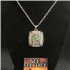 Image 1 : SASKATCHEWAN ROUGHRIDERS 2013 C.F.L CHAMPIONSHIP NECKLACE (ref1123)