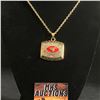 Image 1 : CALGARY STAMPEDERS 2001 C.F.L CHAMPIONSHIP NECKLACE (ref1126)