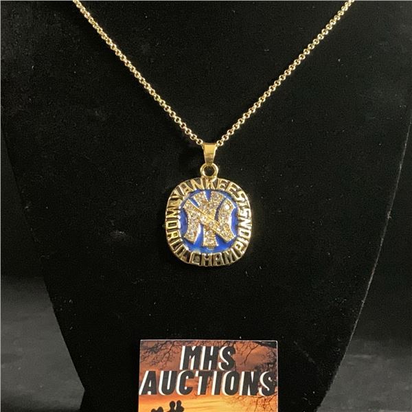 NEW YORK YANKEES M.L.B CHAMPIONSHIP NECKLACE (ref1134)