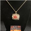 Image 1 : WORLD CUP CHAMPIONS 2004 CHAMPIONSHIP NECKLACE (ref1159)