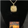 Image 1 : CALGARY FLAMES 1989 N.H.L CHAMPIONSHIP NECKLACE (ref1163)