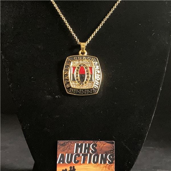 OTTAWA SENATORS N.H.L CHAMPIONSHIP NECKLACE (ref1167)