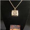 Image 1 : NEW ORLEANS SAINTS 2009 N.F.L CHAMPIONSHIP NECKLACE (ref1197)