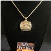 Image 1 : DENVER BRONCOS1998 N.F.L CHAMPIONSHIP NECKLACE (ref1201)