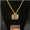 Image 1 : PITTSBURGH STEELERS N.F.L 1974 CHAMPIONSHIP NECKLACE (refR41)