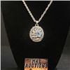 Image 1 : NEW ENGLAND PATRIOTS N.F.L 2014 CHAMPIONSHIP NECKLACE (refR55)