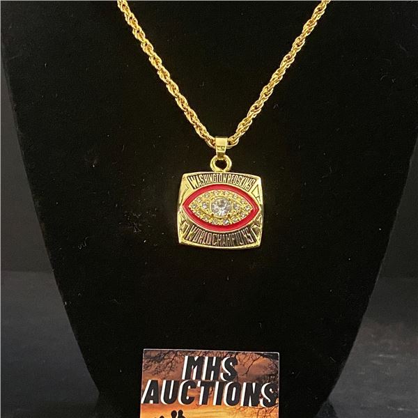 WASHINGTON REDSKINS N.F.L 1982 CHAMPIONSHIP NECKLACE (refR62)