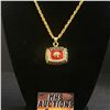 Image 1 : WASHINGTON REDSKINS N.F.L 1972 CHAMPIONSHIP NECKLACE (refR64)