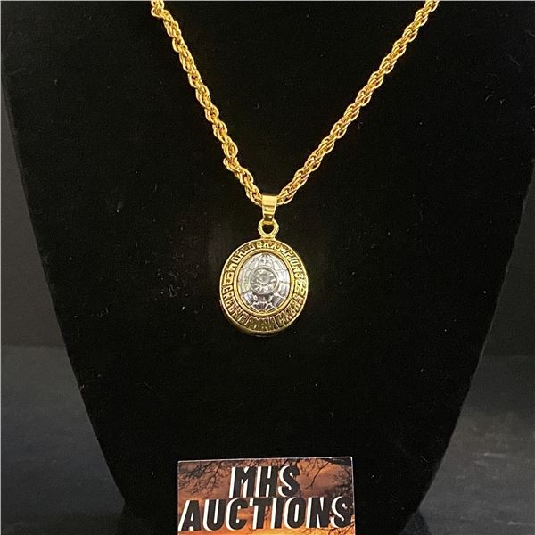 GREEN BAY PACKERS N.F.L 1966 CHAMPIONSHIP NECKLACE (refR68)