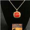 Image 1 : DETROIT RED WINGS N.H.L CHAMPIONSHIP NECKLACE (ref341)