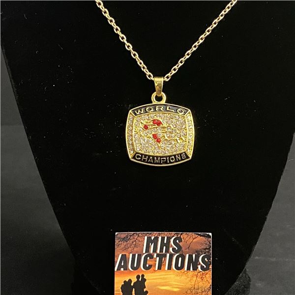 DENVER BRONCOS N.F.L CHAMPIONSHIP NECKLACE (ref334)