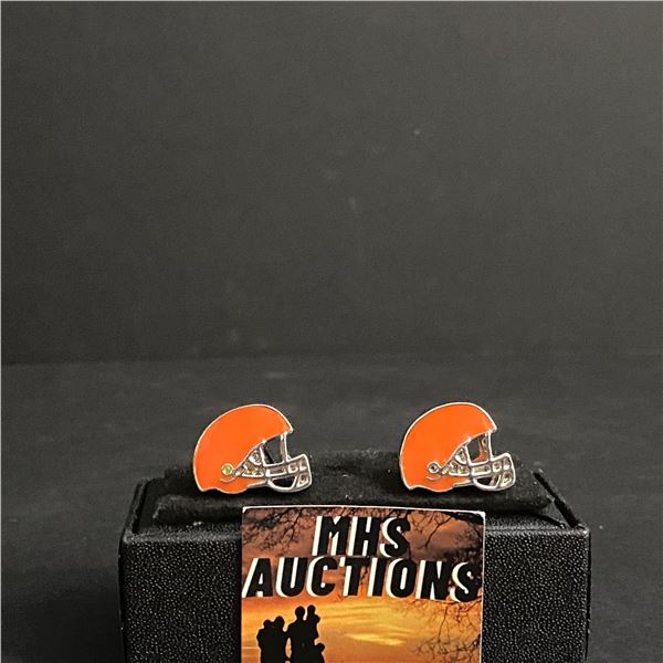 CLEVELAND BROWNS N.F.L CUFFLINKS (ref328)