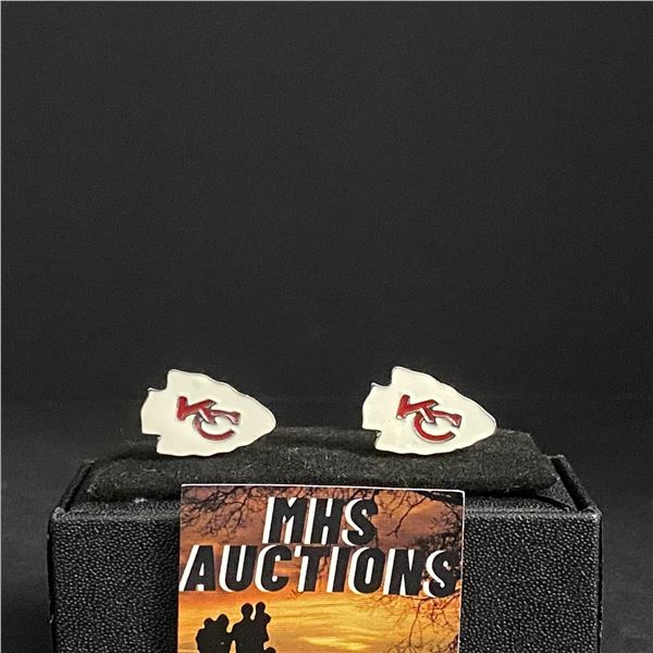 KANSAS CITY CHIEFS N.F.L CUFFLINKS (ref1209)