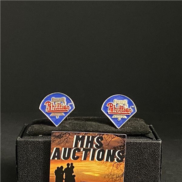 PHILADELPHIA PHILLIES M.L.B CUFFLINKS (ref1244)