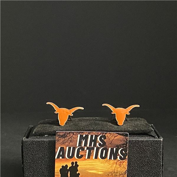 TEXAS LONGHORNS CUFFLINKS (ref1266)