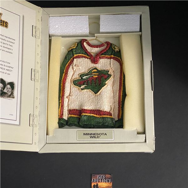 MINNESOTA WILD STAR HANGER MEDIUM HOME JERSEY (ref5008)