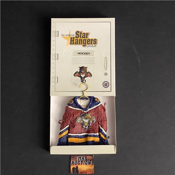 FLORIDA PANTHERS STAR HANGER SMALL DARK JERSEY (ref5202)