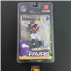 Image 1 : BRETT FAVRE MCFARLANE MINNESOTA VIKINGS SERIES 23 PURPLE JERSEY