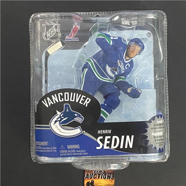 HENRIK SEDIN MCFARLANE VANCOUVER CANUCKS VARIANT #156 OF 500 SERIES 30