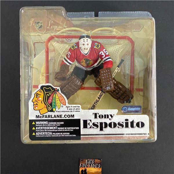 TONY ESPOSITO MCFARLANE CHICAGO BLACKHAWKS SERIES LEGENDS 3