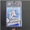 Image 1 : JONAS GUSTAVSSON AUTOGRAPHED VERY RARE VARIANT MCFARLANE TORONTO MAPLE LEAFS #161 OF 400 SERIES 24