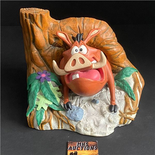 THE LION KING PUMBAA HEAVY DUTY FIGURINE