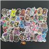 Image 1 : LOT OF 50 VARIOUS PVC STICKERS