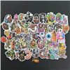 Image 1 : LOT OF 50 VARIOUS PVC STICKERS