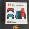 Image 1 : NINTENDO SWITCH 3 IN 1 HAND GRIPS FOR NINTENDO SWITCH JOY CON