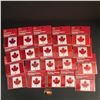 Image 1 : LOT OF 20 CANADA FLAG PATCHES