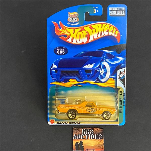 HOT WHEELS WILD WAVE '69 EL CAMINO 1/64TH SCALE (ref1012)