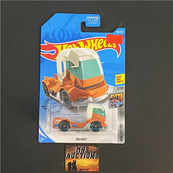 HOT WHEELS RIG HEAT 1/64TH SCALE (ref14)