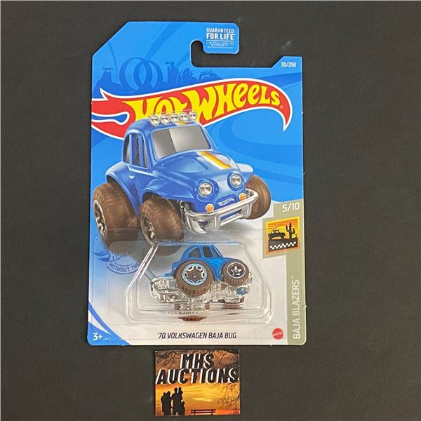 HOT WHEELS '70 VOLKSWAGEN BAJA BUG 1/64TH SCALE (ref49)