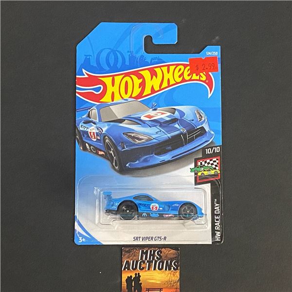 HOT WHEELS SRT VIPER GTS-R 1/64TH SCALE (ref93)