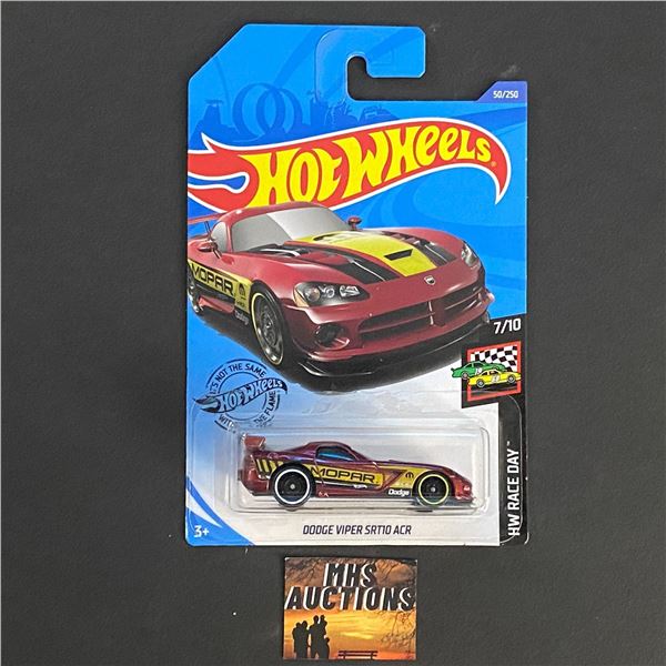 HOT WHEELS DODGE VIPER SRT10 ACR 1/64TH SCALE (ref95)