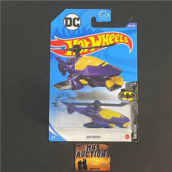 HOT WHEELS BATCOPTER 1/64TH SCALE (ref127)