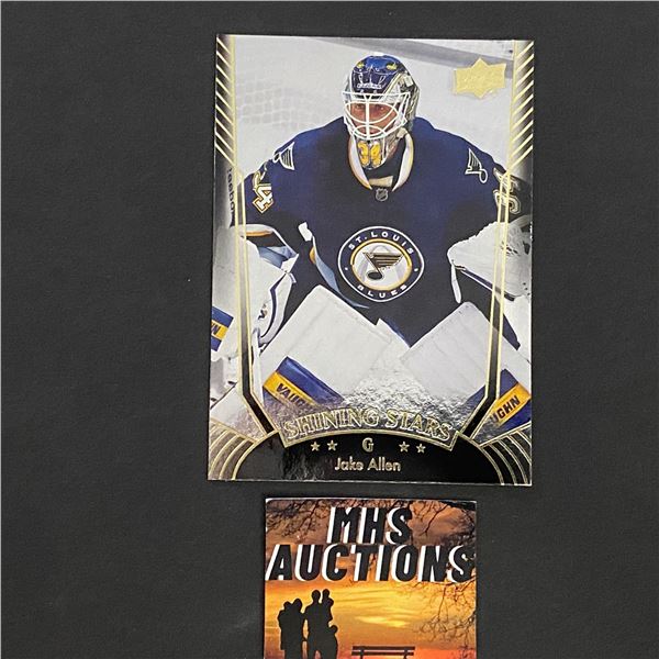 JAKE ALLEN 2016-17 UPPER DECK SERIES 1 HOCKEY CARD (ref133)